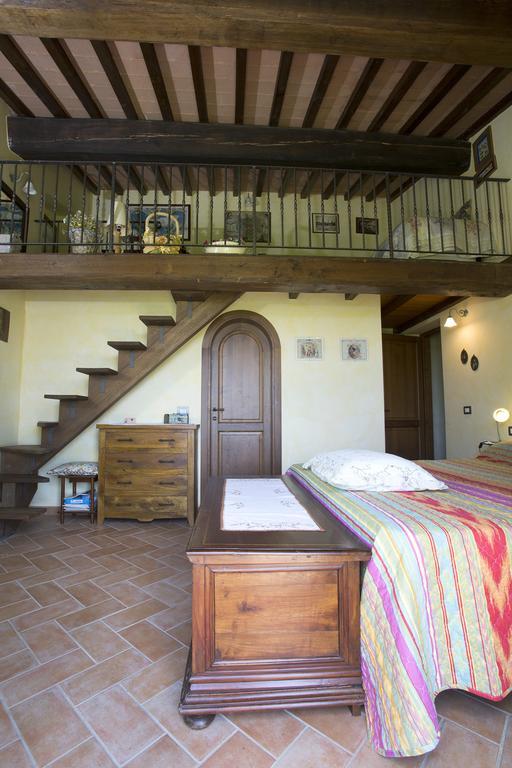 Casa Sandro A Podere Pascianella Villa Castelmuzio Kamer foto