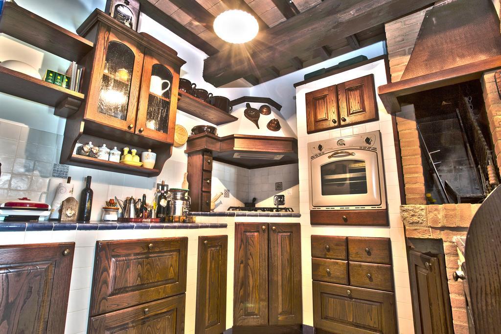 Casa Sandro A Podere Pascianella Villa Castelmuzio Kamer foto