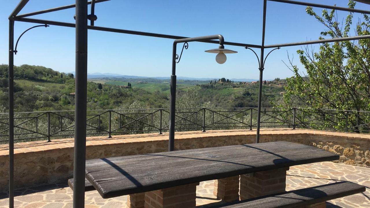 Casa Sandro A Podere Pascianella Villa Castelmuzio Buitenkant foto